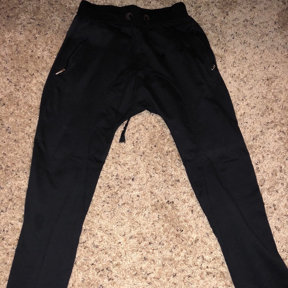 American Stitch Joggers - Black - Medium